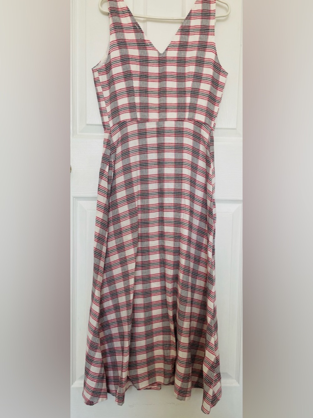 Mango Casual Plaid Dress XS - Picture 3 of 3